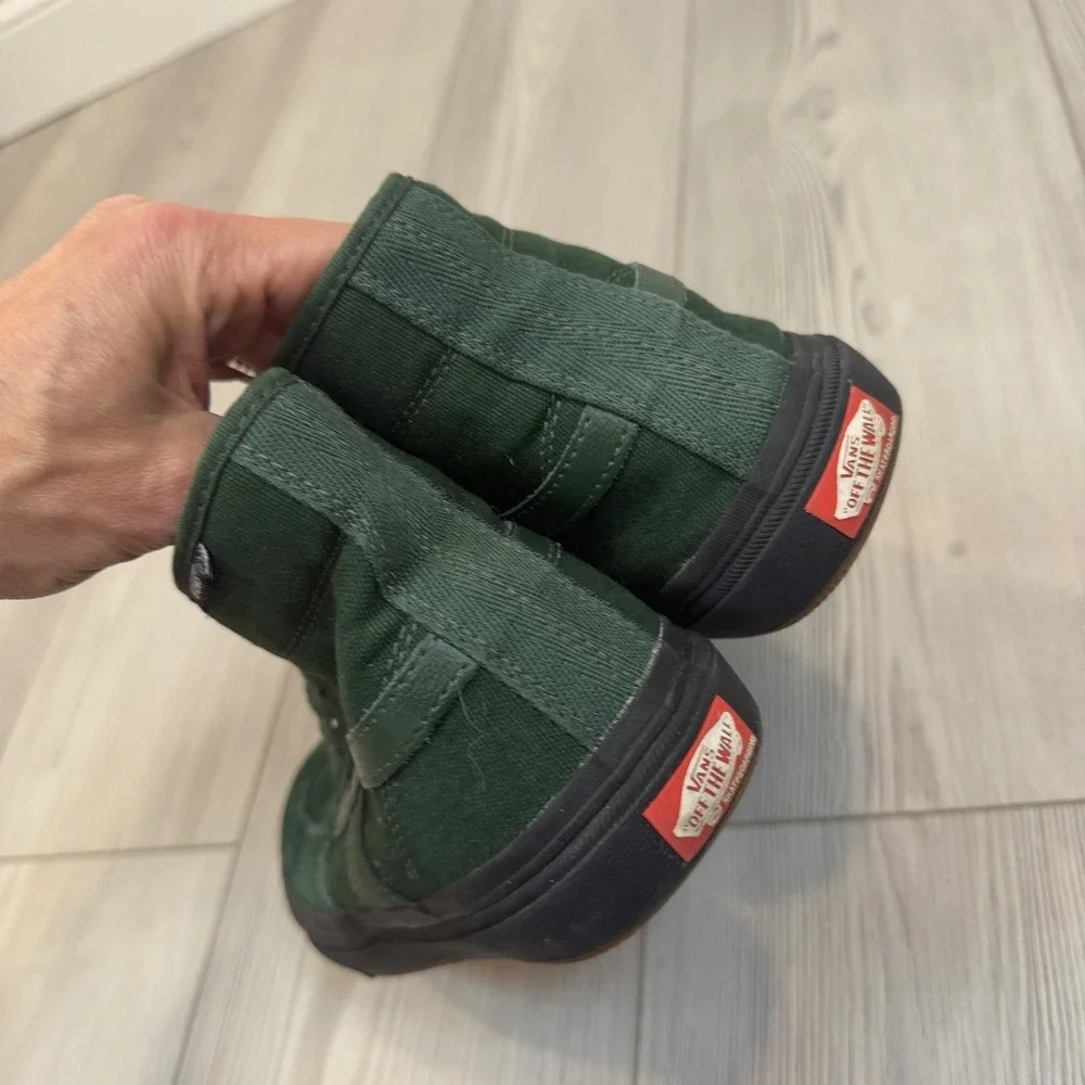 Vans Gilbert‎ Crockett Pro Shoes Men 7 / Women's 8.5 US Hunter Green High Top